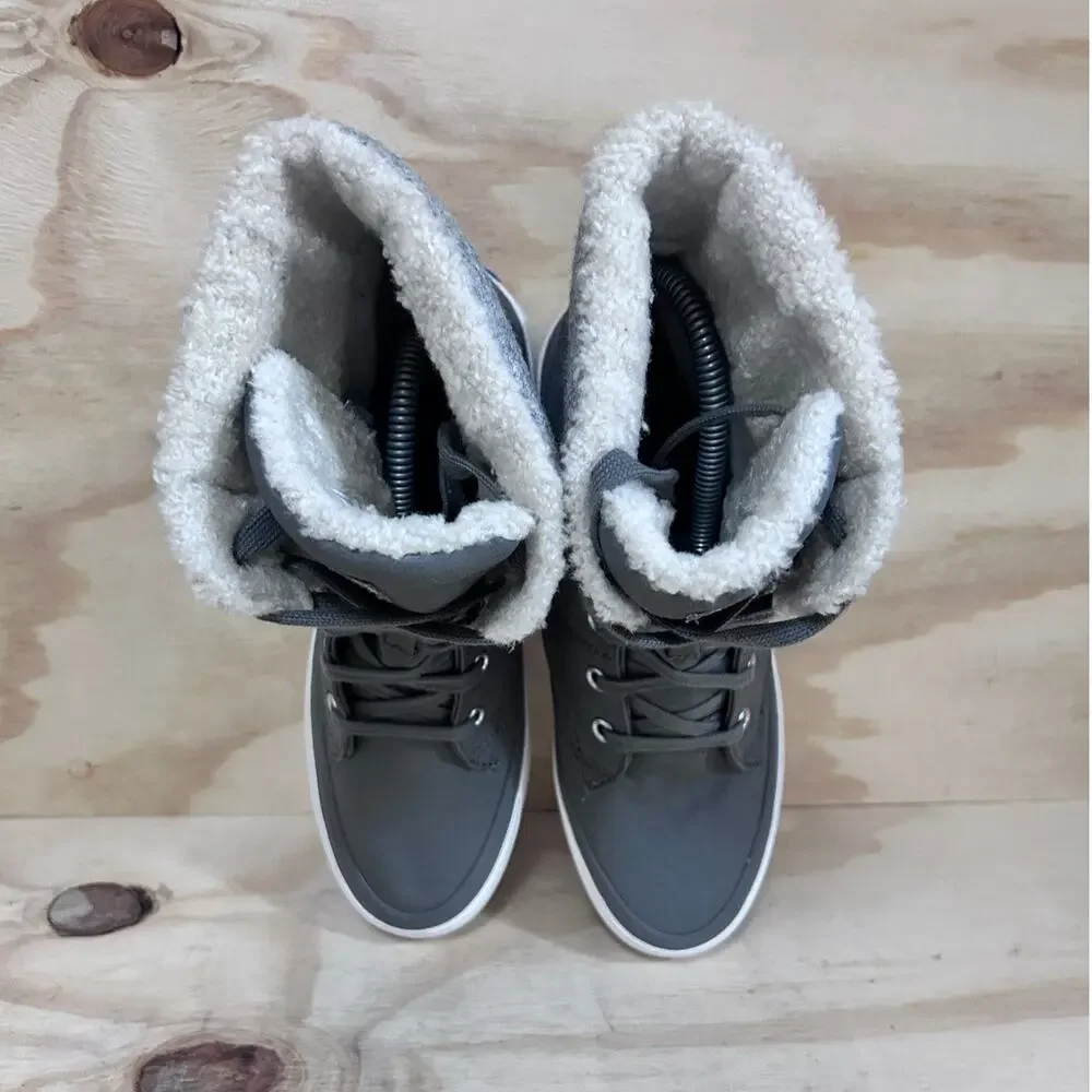 Keds - Juliet High Top - Winter Boots - Gray - Women's - 8 - WF55478